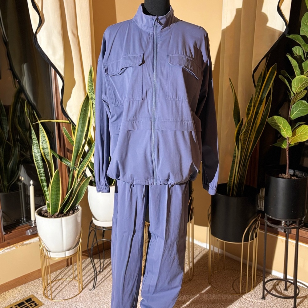 [Soma] Tech-Knit Track Suit (set)